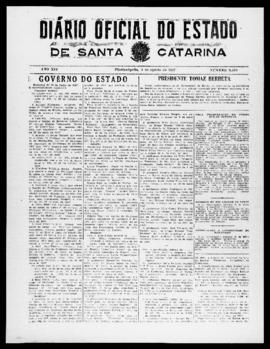 Diário Oficial do Estado de Santa Catarina. Ano 14. N° 3520 de 04/08/1947