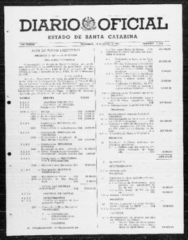 Diário Oficial do Estado de Santa Catarina. Ano 37. N° 9111 de 23/10/1970