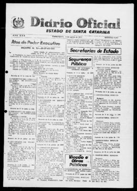 Diário Oficial do Estado de Santa Catarina. Ano 30. N° 7347 de 05/08/1963