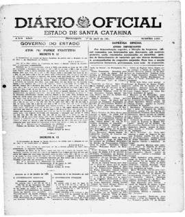 Diário Oficial do Estado de Santa Catarina. Ano 24. N° 5825 de 01/04/1957