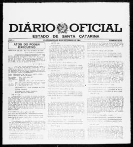 Diário Oficial do Estado de Santa Catarina. Ano 51. N° 12542 de 05/09/1984