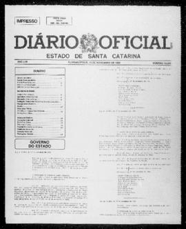 Diário Oficial do Estado de Santa Catarina. Ano 57. N° 14570 de 19/11/1992