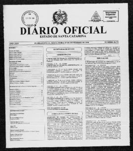Diário Oficial do Estado de Santa Catarina. Ano 75. N° 18791 de 19/02/2010