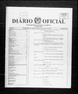 Diário Oficial do Estado de Santa Catarina. Ano 71. N° 17456 de 12/08/2004