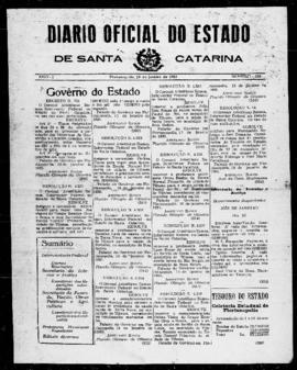 Diário Oficial do Estado de Santa Catarina. Ano 1. N° 256 de 19/01/1935