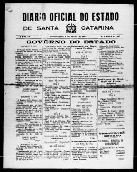 Diário Oficial do Estado de Santa Catarina. Ano 4. N° 937 de 04/06/1937
