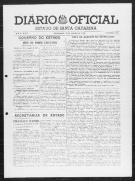 Diário Oficial do Estado de Santa Catarina. Ano 25. N° 6187 de 10/10/1958