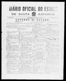 Diário Oficial do Estado de Santa Catarina. Ano 19. N° 4821 de 16/01/1953