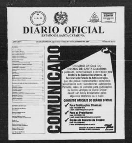 Diário Oficial do Estado de Santa Catarina. Ano 75. N° 18743 de 02/12/2009