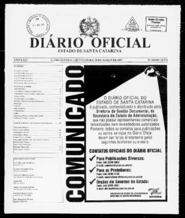 Diário Oficial do Estado de Santa Catarina. Ano 75. N° 18574 de 26/03/2009
