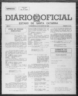 Diário Oficial do Estado de Santa Catarina. Ano 55. N° 13757 de 03/08/1989