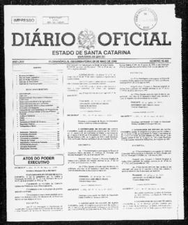 Diário Oficial do Estado de Santa Catarina. Ano 67. N° 16422 de 29/05/2000