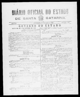 Diário Oficial do Estado de Santa Catarina. Ano 16. N° 4062 de 21/11/1949