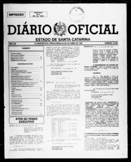 Diário Oficial do Estado de Santa Catarina. Ano 62. N° 15293 de 24/10/1995