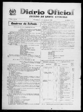 Diário Oficial do Estado de Santa Catarina. Ano 30. N° 7456 de 07/01/1964
