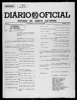 Diário Oficial do Estado de Santa Catarina. Ano 52. N° 12747 de 10/07/1985