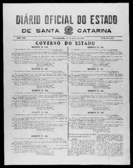 Diário Oficial do Estado de Santa Catarina. Ano 19. N° 4623 de 21/03/1952