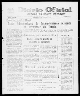 Diário Oficial do Estado de Santa Catarina. Ano 29. N° 7161 de 26/10/1962