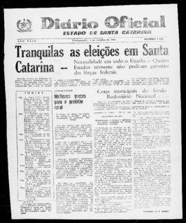 Diário Oficial do Estado de Santa Catarina. Ano 29. N° 7146 de 08/10/1962