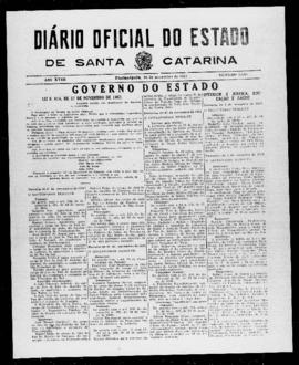 Diário Oficial do Estado de Santa Catarina. Ano 18. N° 4550 de 30/11/1951