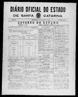 Diário Oficial do Estado de Santa Catarina. Ano 15. N° 3859 de 11/01/1949