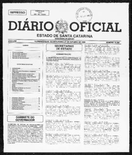 Diário Oficial do Estado de Santa Catarina. Ano 66. N° 16280 de 27/10/1999
