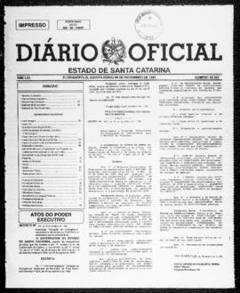 Diário Oficial do Estado de Santa Catarina. Ano 62. N° 15303 de 09/11/1995