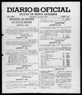 Diário Oficial do Estado de Santa Catarina. Ano 27. N° 6602 de 18/07/1960