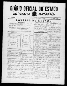 Diário Oficial do Estado de Santa Catarina. Ano 14. N° 3558 de 30/09/1947