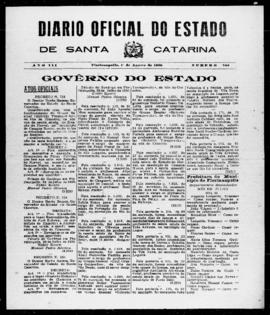 Diário Oficial do Estado de Santa Catarina. Ano 3. N° 700 de 01/08/1936