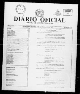 Diário Oficial do Estado de Santa Catarina. Ano 73. N° 18198 de 31/08/2007
