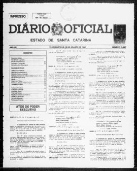 Diário Oficial do Estado de Santa Catarina. Ano 61. N° 15007 de 26/08/1994