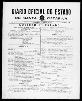Diário Oficial do Estado de Santa Catarina. Ano 20. N° 4957 de 12/08/1953