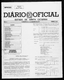 Diário Oficial do Estado de Santa Catarina. Ano 56. N° 14345 de 19/12/1991