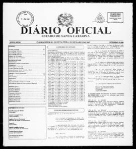 Diário Oficial do Estado de Santa Catarina. Ano 73. N° 18089 de 22/03/2007