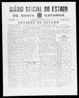 Diário Oficial do Estado de Santa Catarina. Ano 19. N° 4708 de 30/07/1952