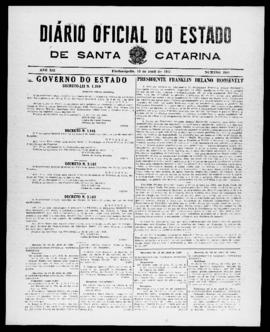 Diário Oficial do Estado de Santa Catarina. Ano 12. N° 2961 de 13/04/1945