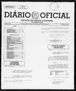 Diário Oficial do Estado de Santa Catarina. Ano 68. N° 16657 de 10/05/2001