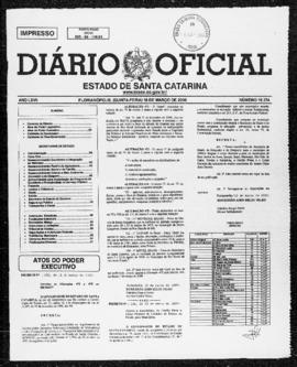 Diário Oficial do Estado de Santa Catarina. Ano 67. N° 16374 de 16/03/2000