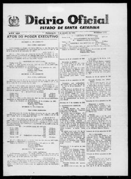 Diário Oficial do Estado de Santa Catarina. Ano 30. N° 7389 de 02/10/1963