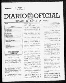 Diário Oficial do Estado de Santa Catarina. Ano 56. N° 14411 de 27/03/1992