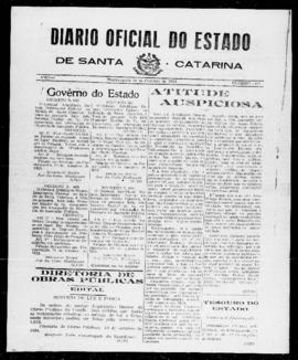 Diário Oficial do Estado de Santa Catarina. Ano 1. N° 181 de 13/10/1934