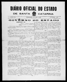 Diário Oficial do Estado de Santa Catarina. Ano 6. N° 1498 de 23/05/1939