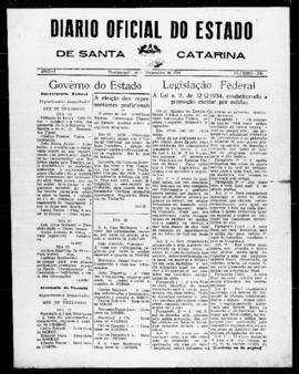 Diário Oficial do Estado de Santa Catarina. Ano 1. N° 236 de 26/12/1934