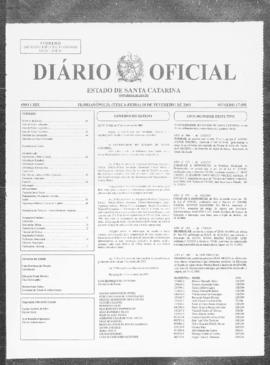 Diário Oficial do Estado de Santa Catarina. Ano 69. N° 17098 de 18/02/2003