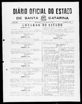Diário Oficial do Estado de Santa Catarina. Ano 21. N° 5293 de 14/01/1955