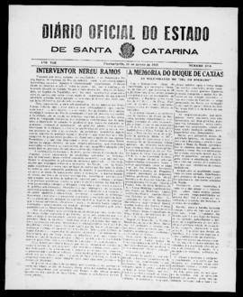 Diário Oficial do Estado de Santa Catarina. Ano 8. N° 2084 de 26/08/1941