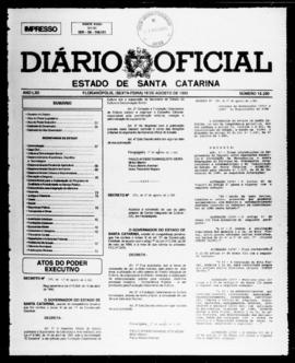Diário Oficial do Estado de Santa Catarina. Ano 62. N° 15250 de 18/08/1995