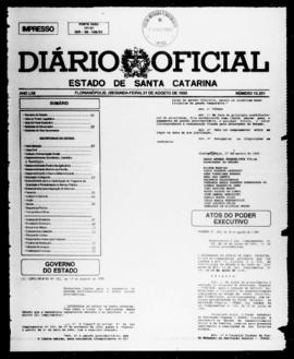 Diário Oficial do Estado de Santa Catarina. Ano 62. N° 15251 de 21/08/1995