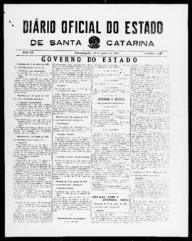 Diário Oficial do Estado de Santa Catarina. Ano 20. N° 4955 de 10/08/1953